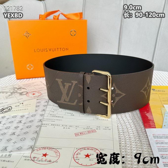 Louis Vuitton Belt 90mm ID:20250529-896